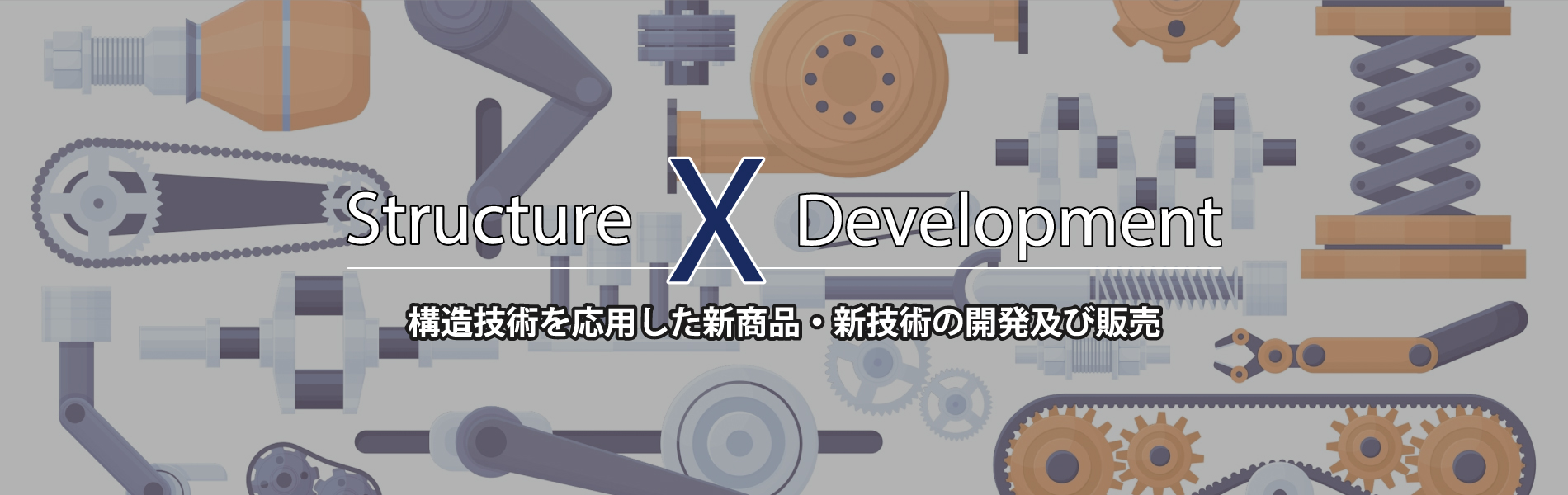 Structure X Development　構造技術を応用した新商品・新技術の開発及び販売